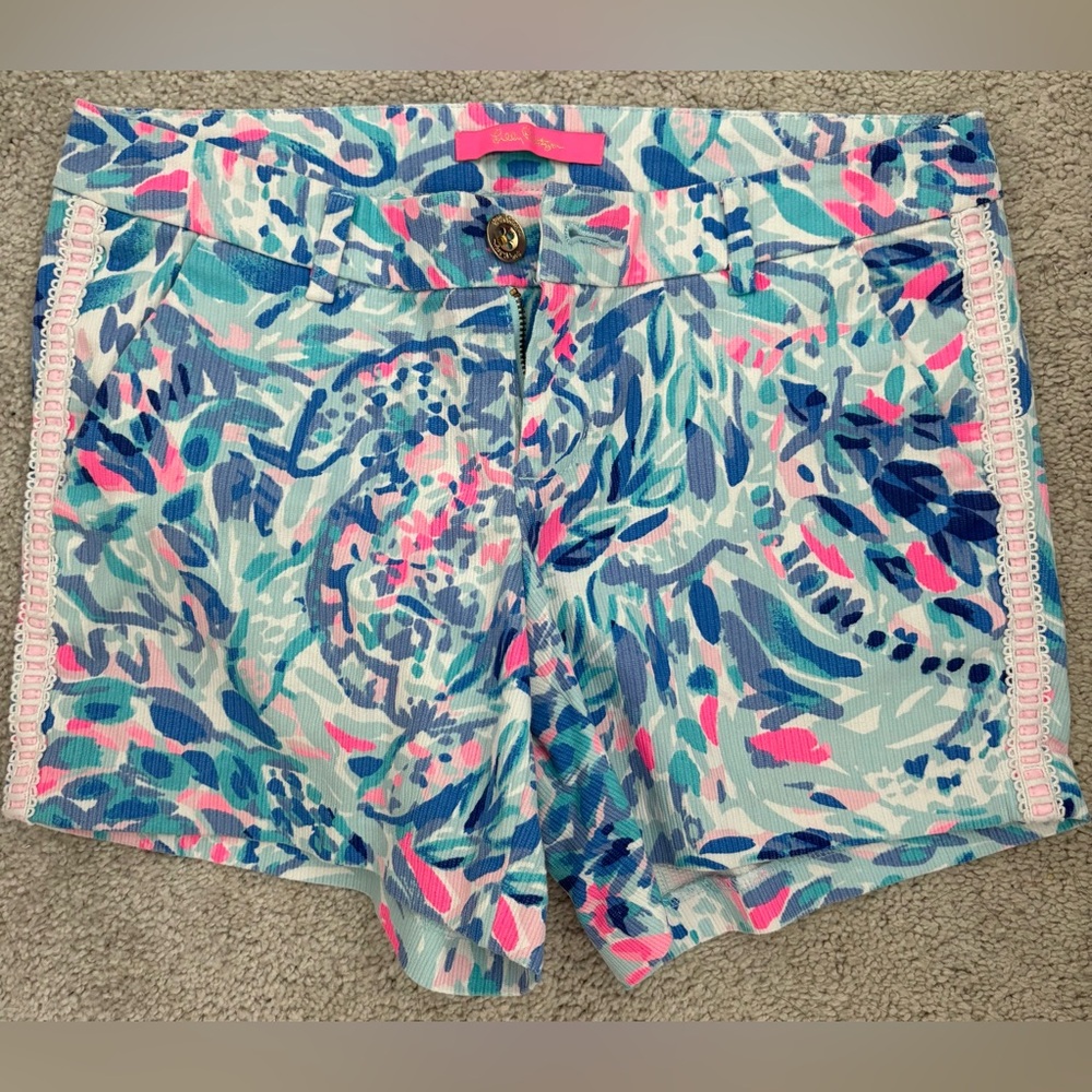 Lilly Pulitzer Women’s Callahan Shorts with Lace size 2